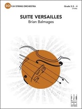 Suite Versailles Orchestra sheet music cover